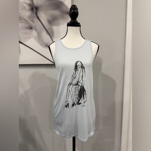 NWT Halston Heritage Women's Powder Blue Tank Top